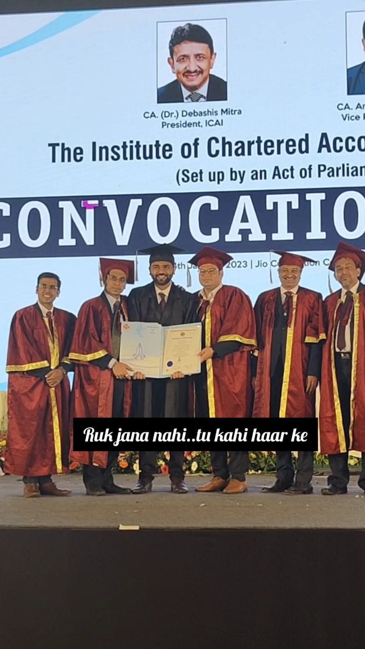 Post 10 by CA Tushar Vasani on Instagram (video)
