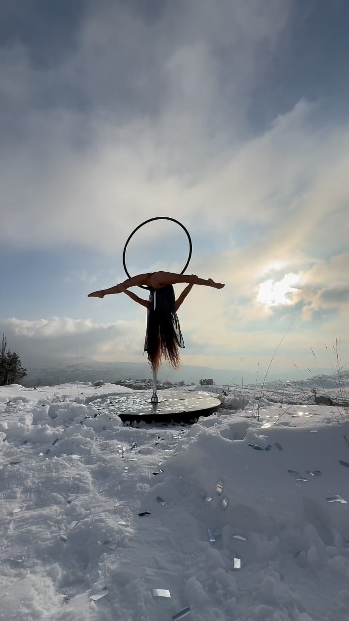 Post 7 by Sally Andraos | Aerialist on Instagram (video)