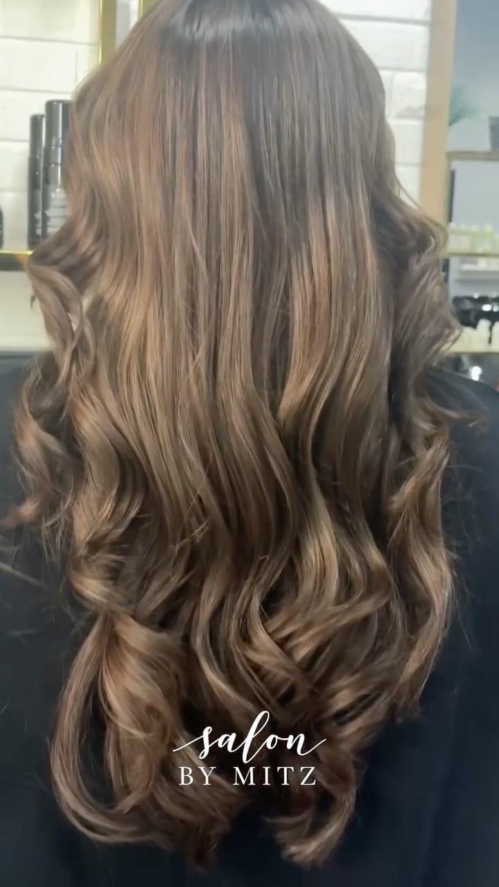 Post 9 by SalonByMitz | Hair • Nails • Brows • Curls • Braids on Instagram (video)