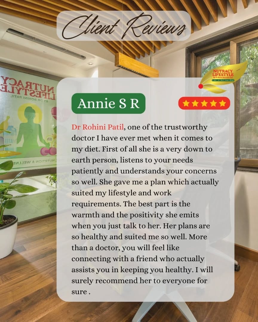 Post 6 by Nutracy Lifestyle by Dr Rohini Patil on Instagram (image)