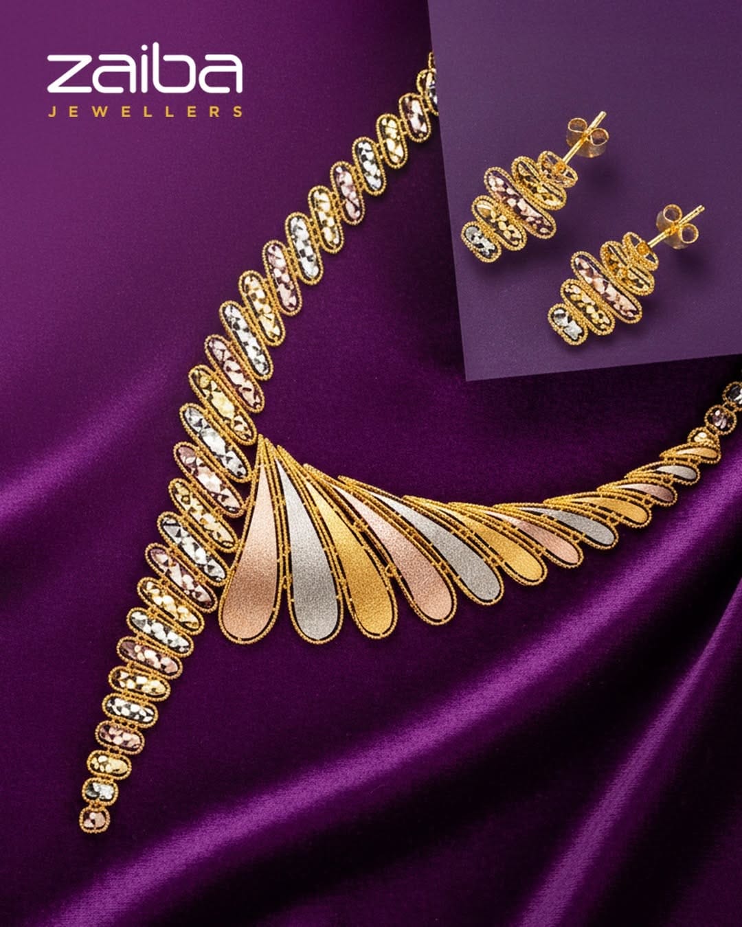 Post 2 by Zaiba Jewellers on Instagram (image)
