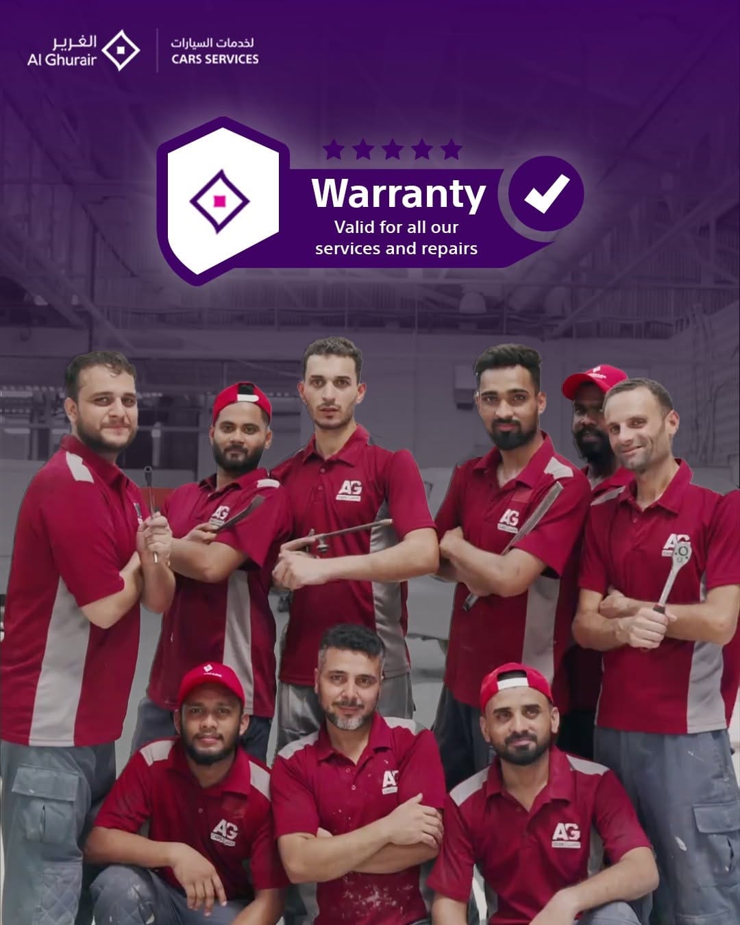 Post 6 by Al Ghurair Mobility - Cars Services on Instagram (image)