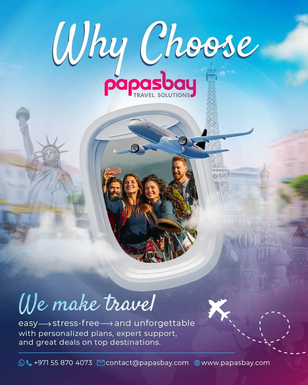 Post 9 by Papasbay Travel Solutions FZC on Instagram (image)
