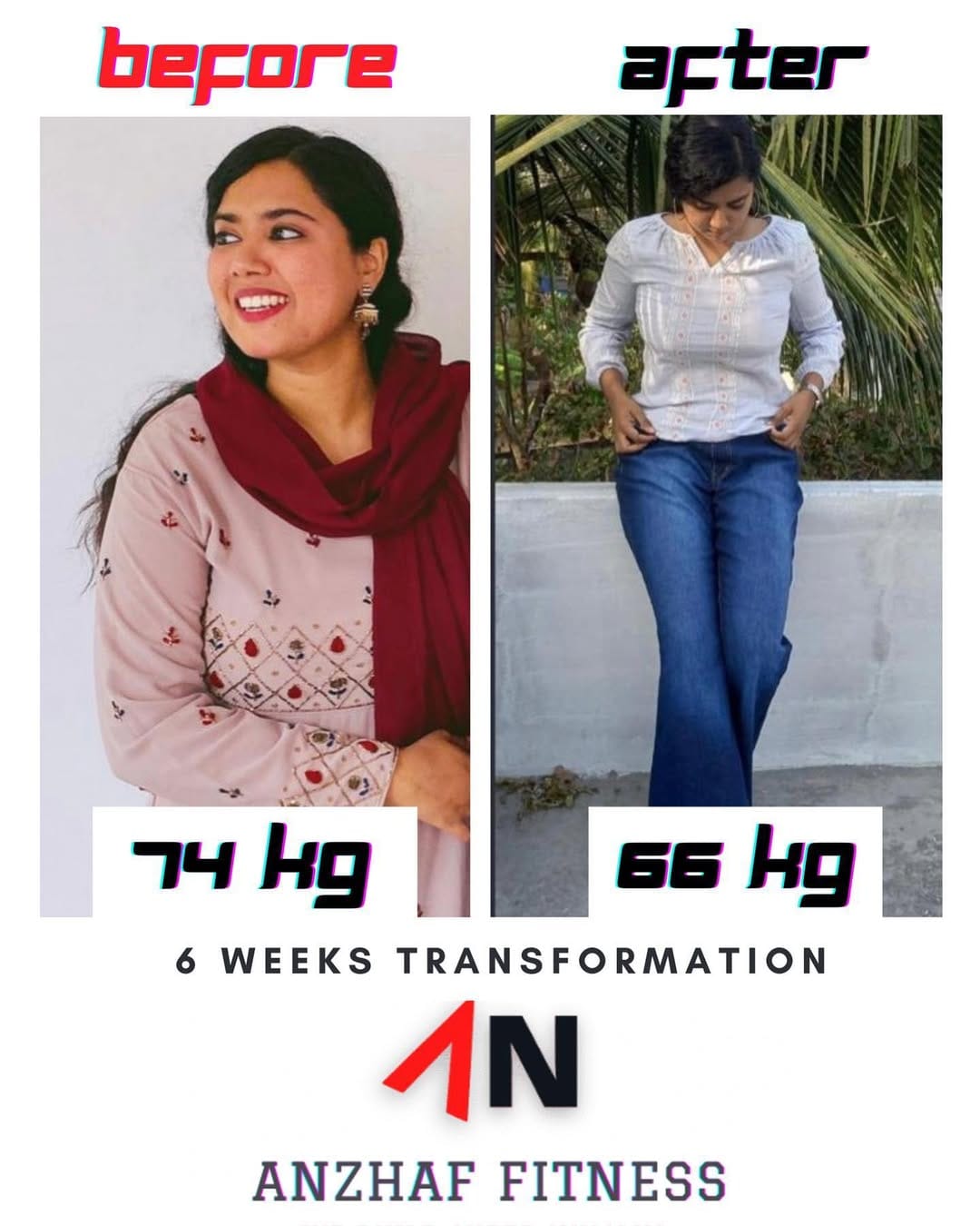 Post 9 by ANZHAF FITNESS / TRANSFORMATION COACH on Instagram (image)