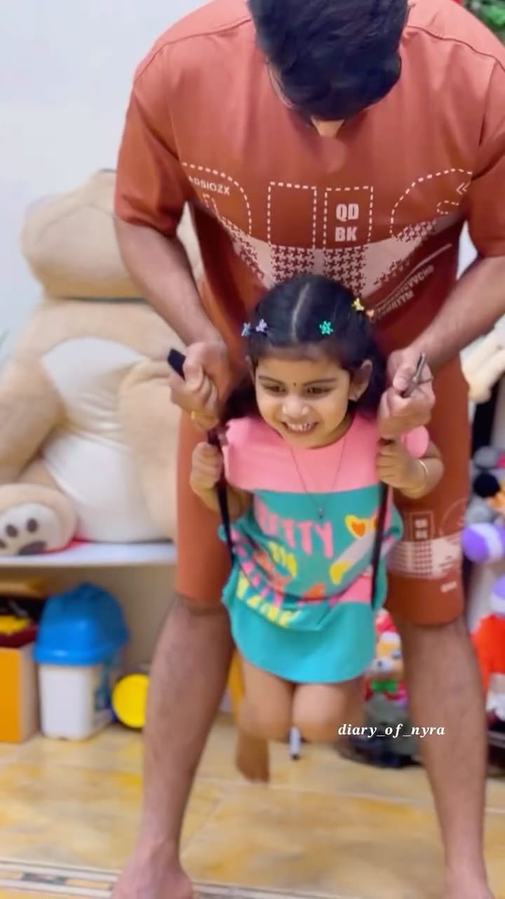 Post 7 by NYRA_ANOOP / Baby_Influencer 💫 on Instagram (video)