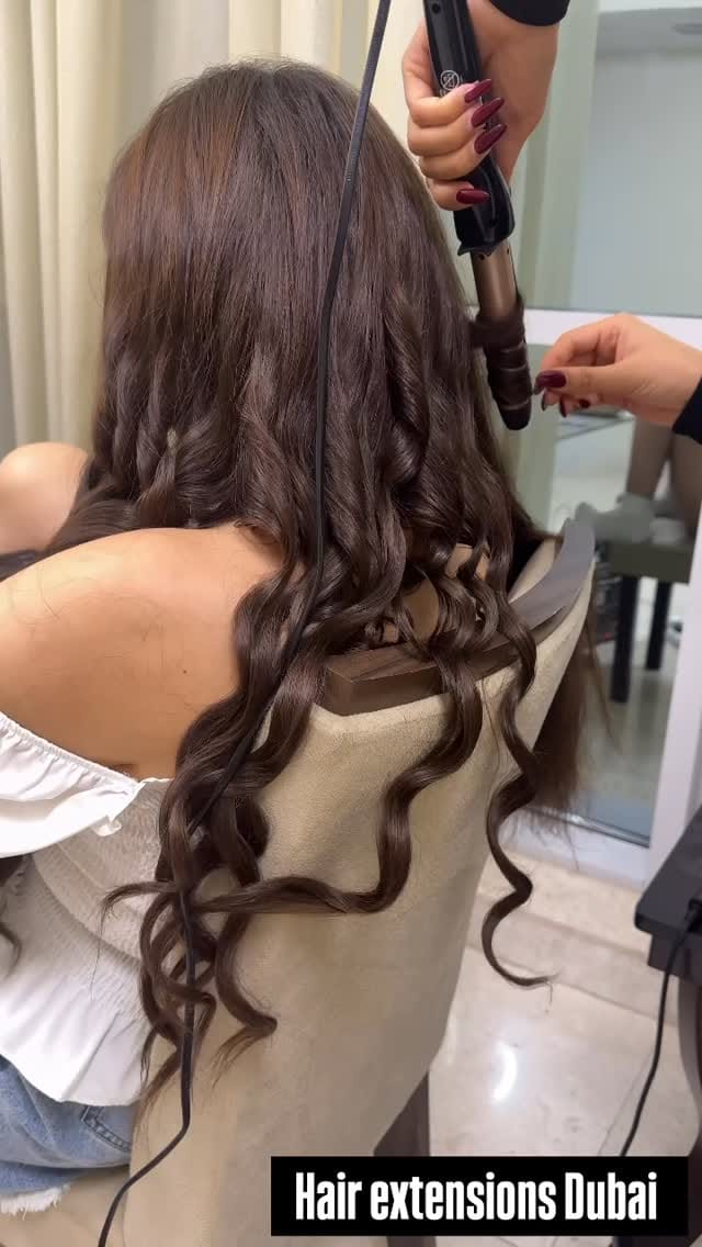 Post 10 by Hair extensions Dubai/اکستنشن مو شیراز on Instagram (video)