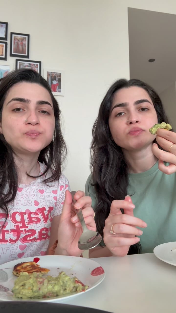 Post 6 by Bhalla Twins | Shagun & Shreya on Instagram (video)
