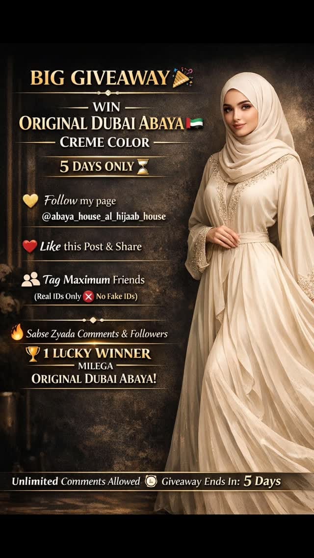 Post 10 by Abaya /khimar/JILBAB /Malaysian scarf /Hijab accessories on Instagram (video)