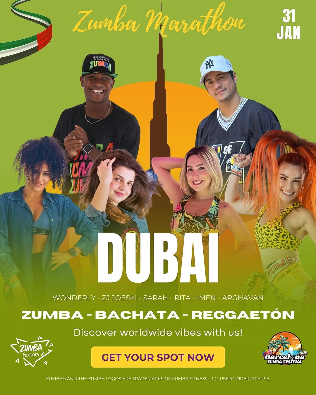 Post 5 by Zumba® Factory on Instagram (image)
