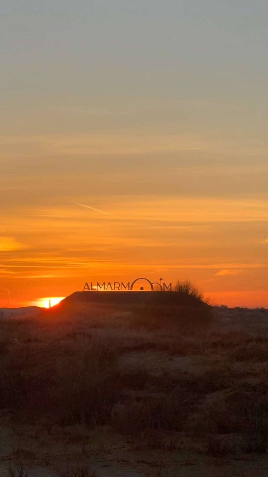 Post 6 by Al Marmoom Domes on Instagram (video)