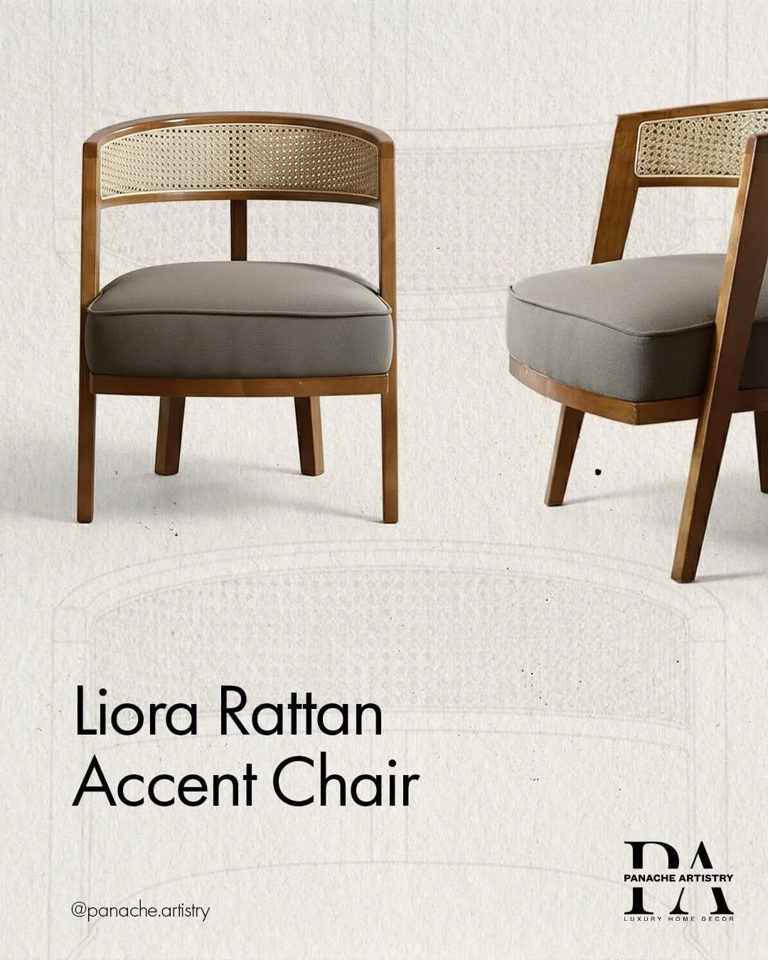 Post 1 by Panache Artistry | Luxury Home Decor on Instagram (image)