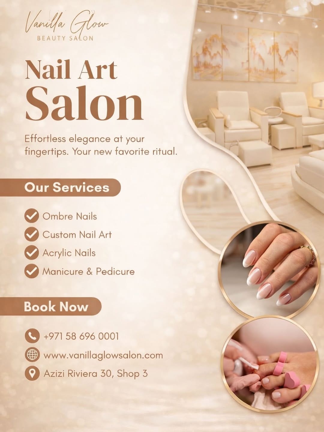 Post 5 by Vanilla Glow Beauty Salon on Instagram (image)