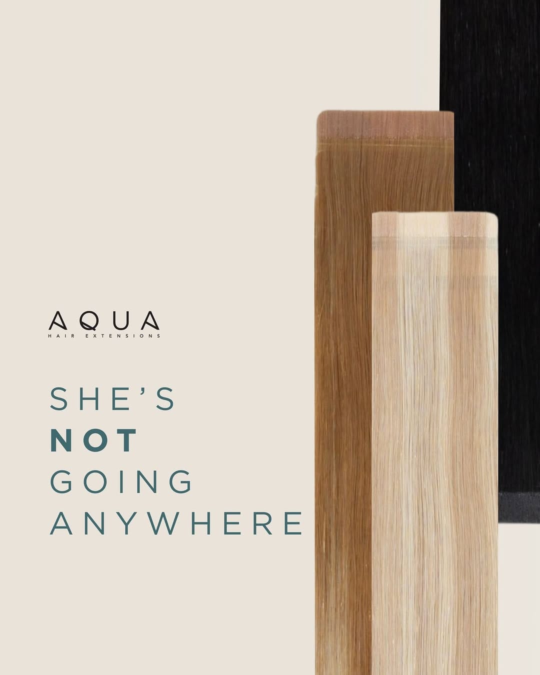 Post 3 by AQUA Hair Extensions on Instagram (carousel)