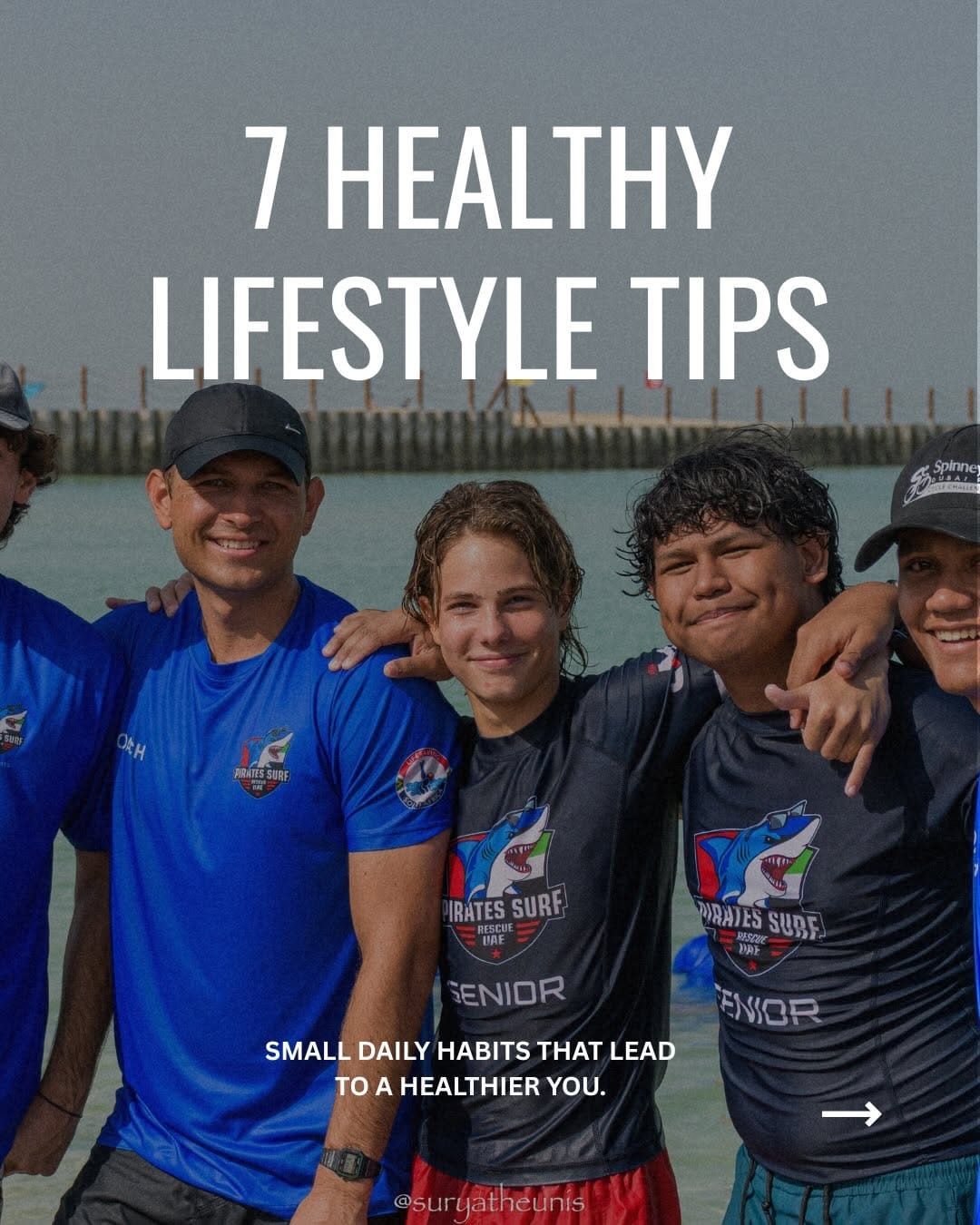 Post 3 by Pirates Surf Rescue UAE on Instagram (carousel)