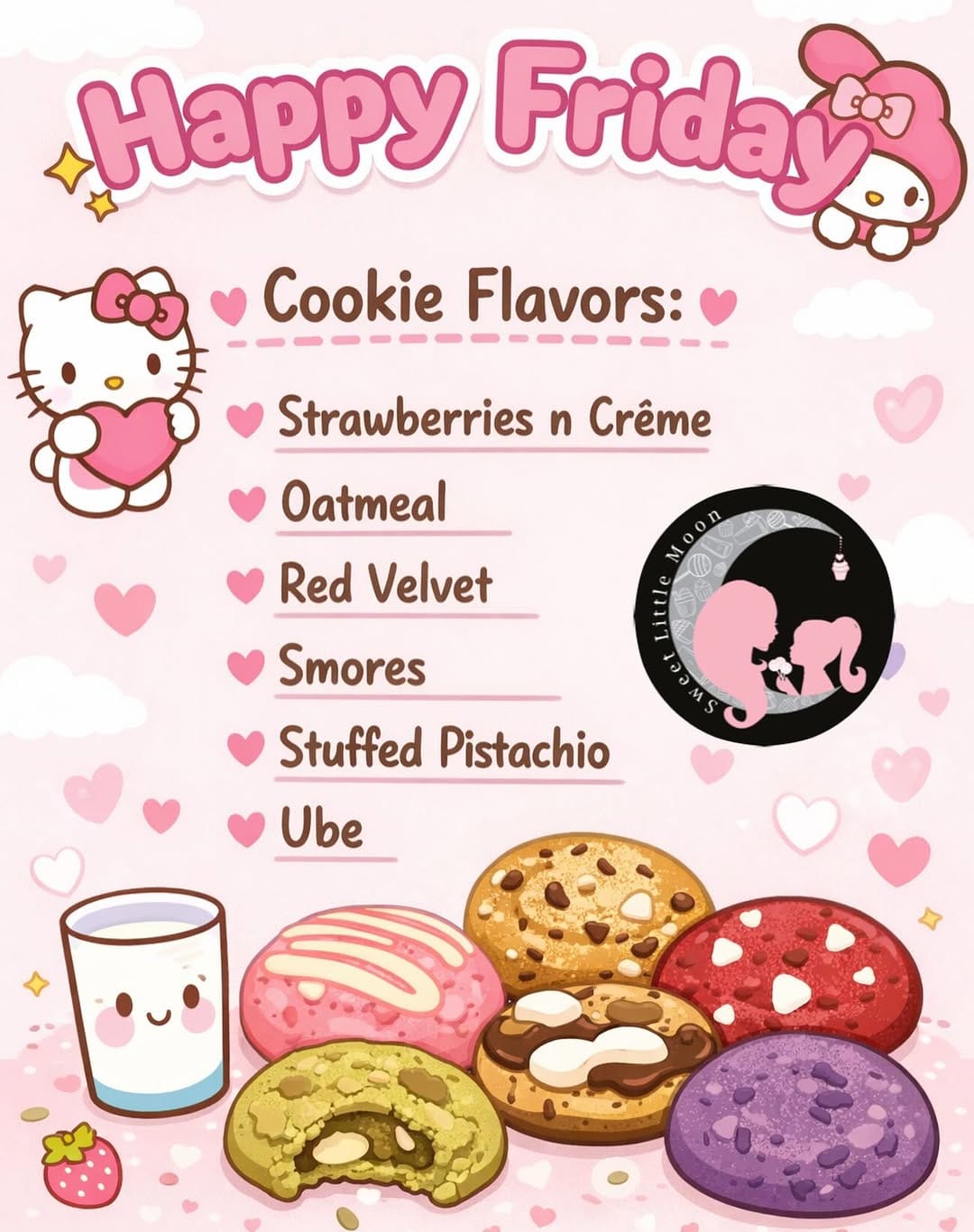 Post 3 by Sweet Little Moon | Desserts & Treats on Instagram (image)