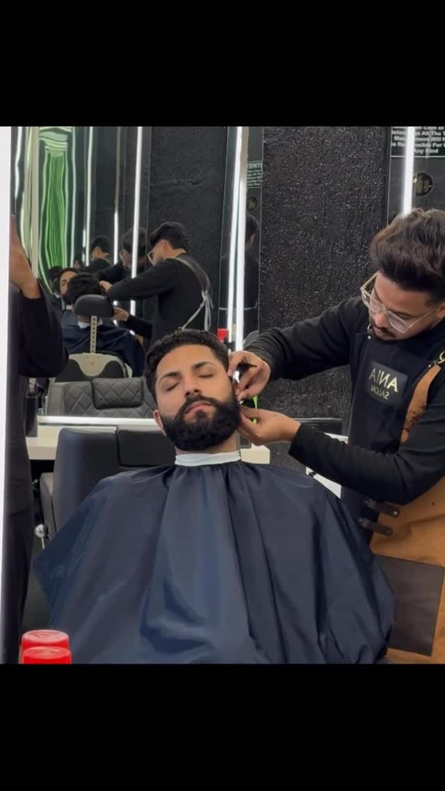 Post 10 by Ania Salon I Open 24/7 I Gurugram on Instagram (video)