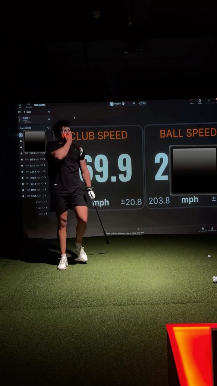 Post 7 by Seb Twaddell | Fastest Golfer in the World | DUBAI on Instagram (video)