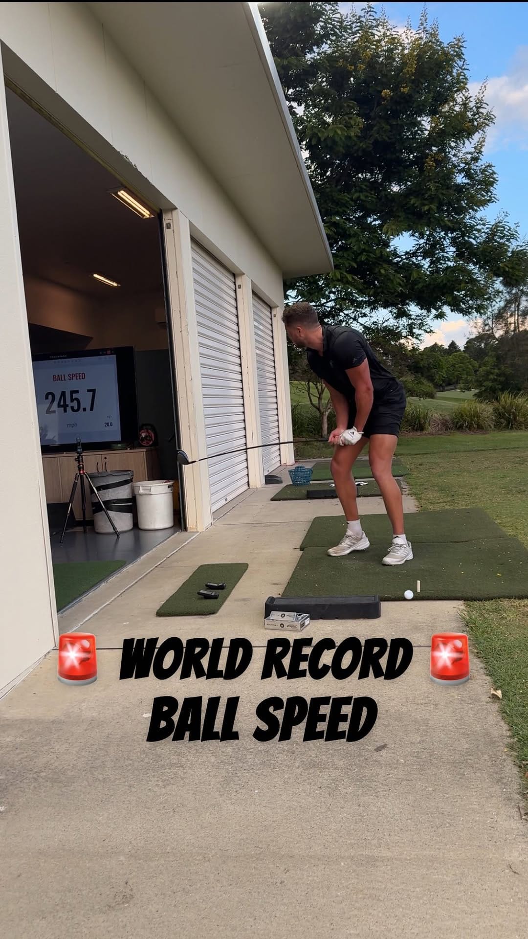 Post 8 by Seb Twaddell | Fastest Golfer in the World | DUBAI on Instagram (video)