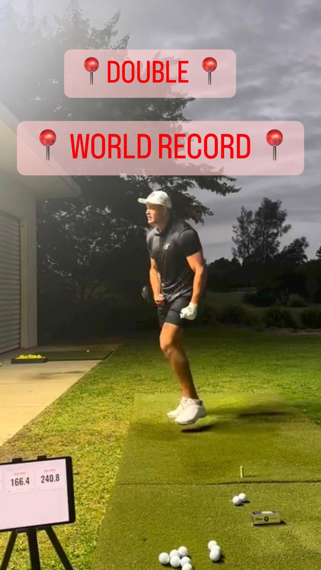 Post 10 by Seb Twaddell | Fastest Golfer in the World | DUBAI on Instagram (video)