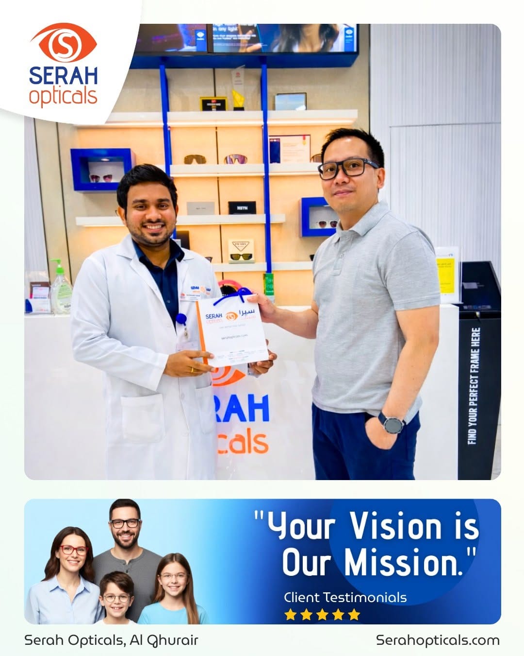 Post 7 by Serah Opticals UAE on Instagram (image)