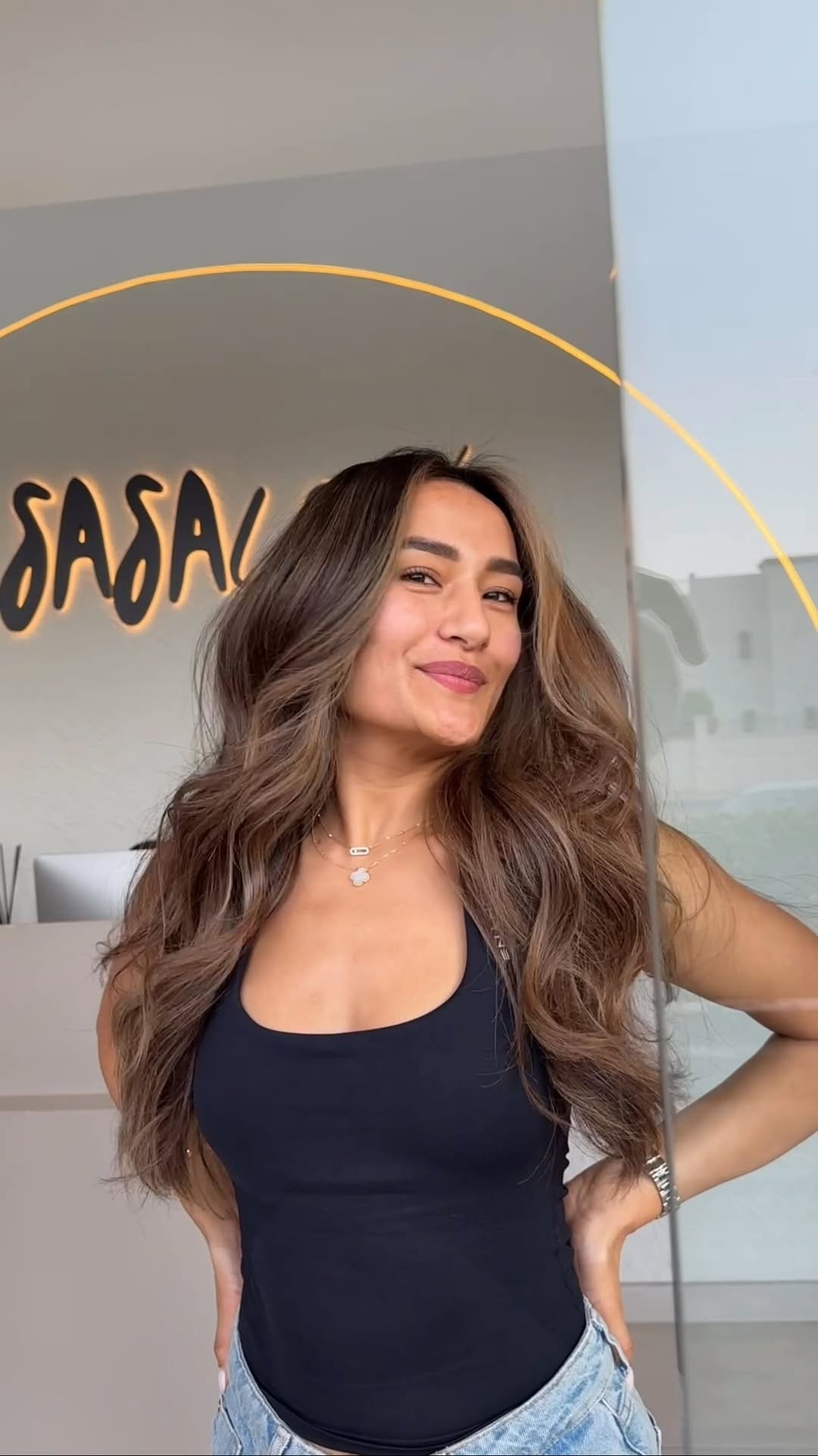 Post 4 by SASALON | BEAUTY SALON | INTERNET CITY | DUBAI on Instagram (video)