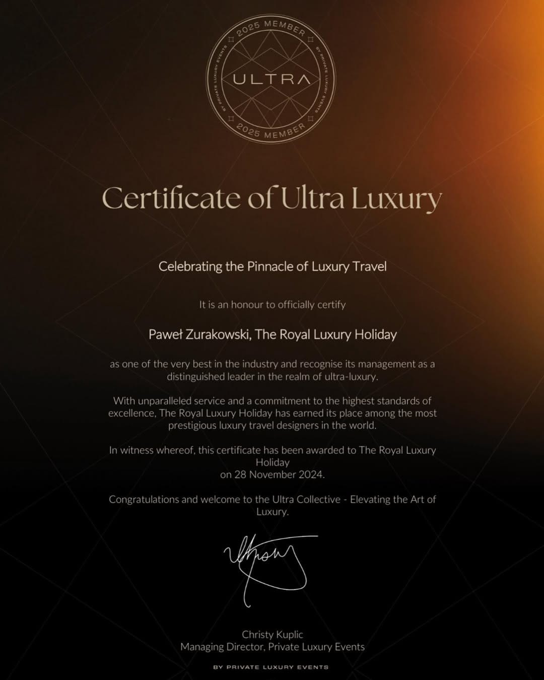 Post 6 by The Royal Luxury Holiday on Instagram (image)