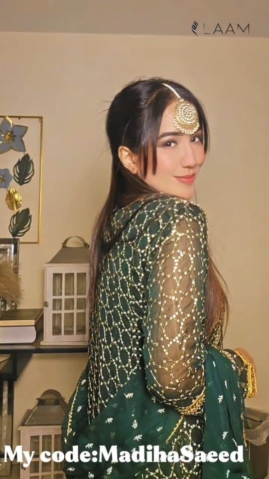 Post 5 by MADiHA SAEED on Instagram (video)