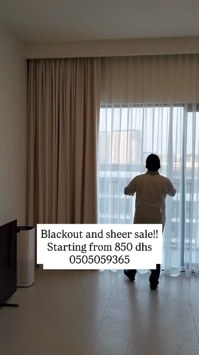 Post 9 by Curtains & Blinds Dubai – Elite Curtain on Instagram (video)
