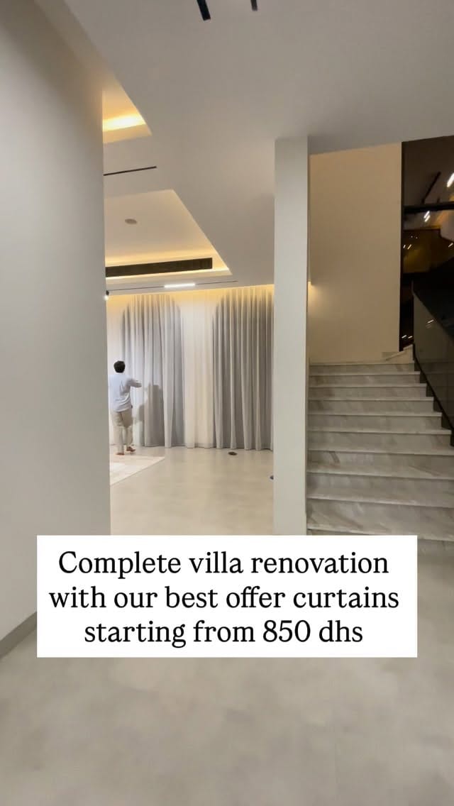 Post 7 by Curtains & Blinds Dubai – Elite Curtain on Instagram (video)