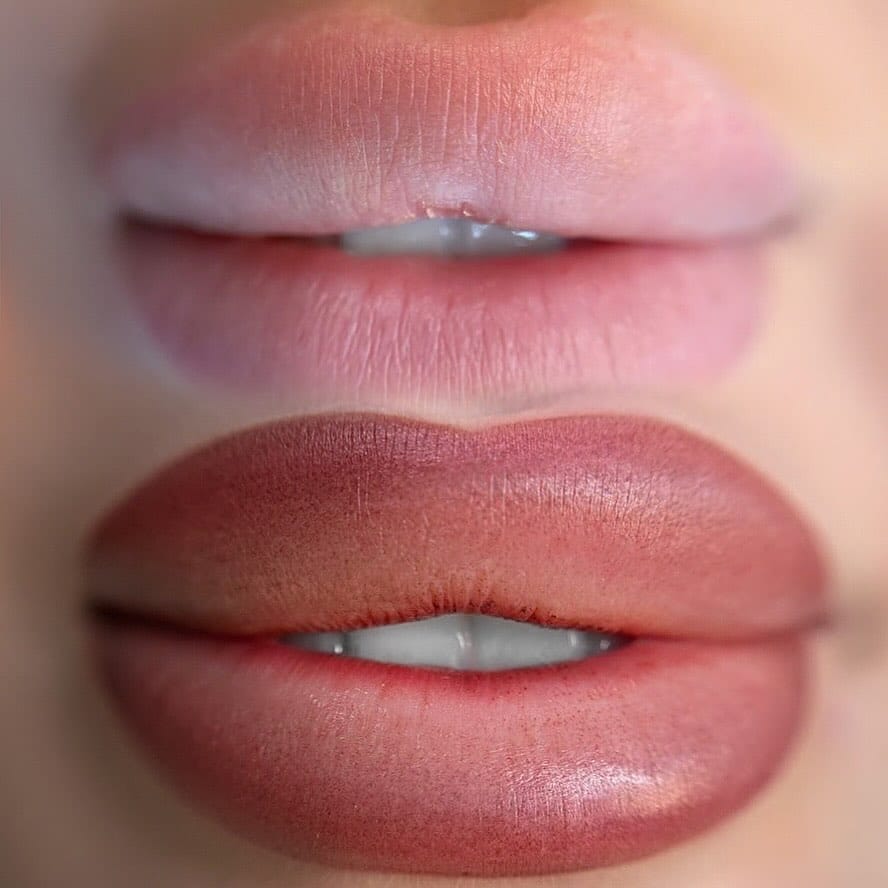 Post 9 by Microblading • Lip Blush • Powder Brows• Dubai on Instagram (carousel)
