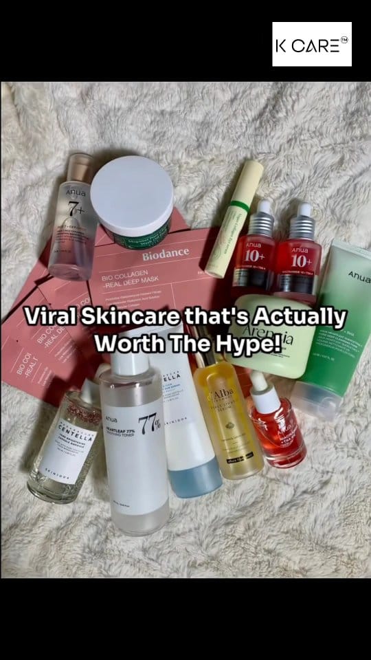 Post 2 by korean skincare products on Instagram (video)