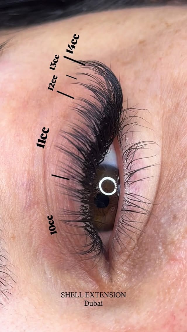 Post 2 by DUBAI Lash academy on Instagram (video)