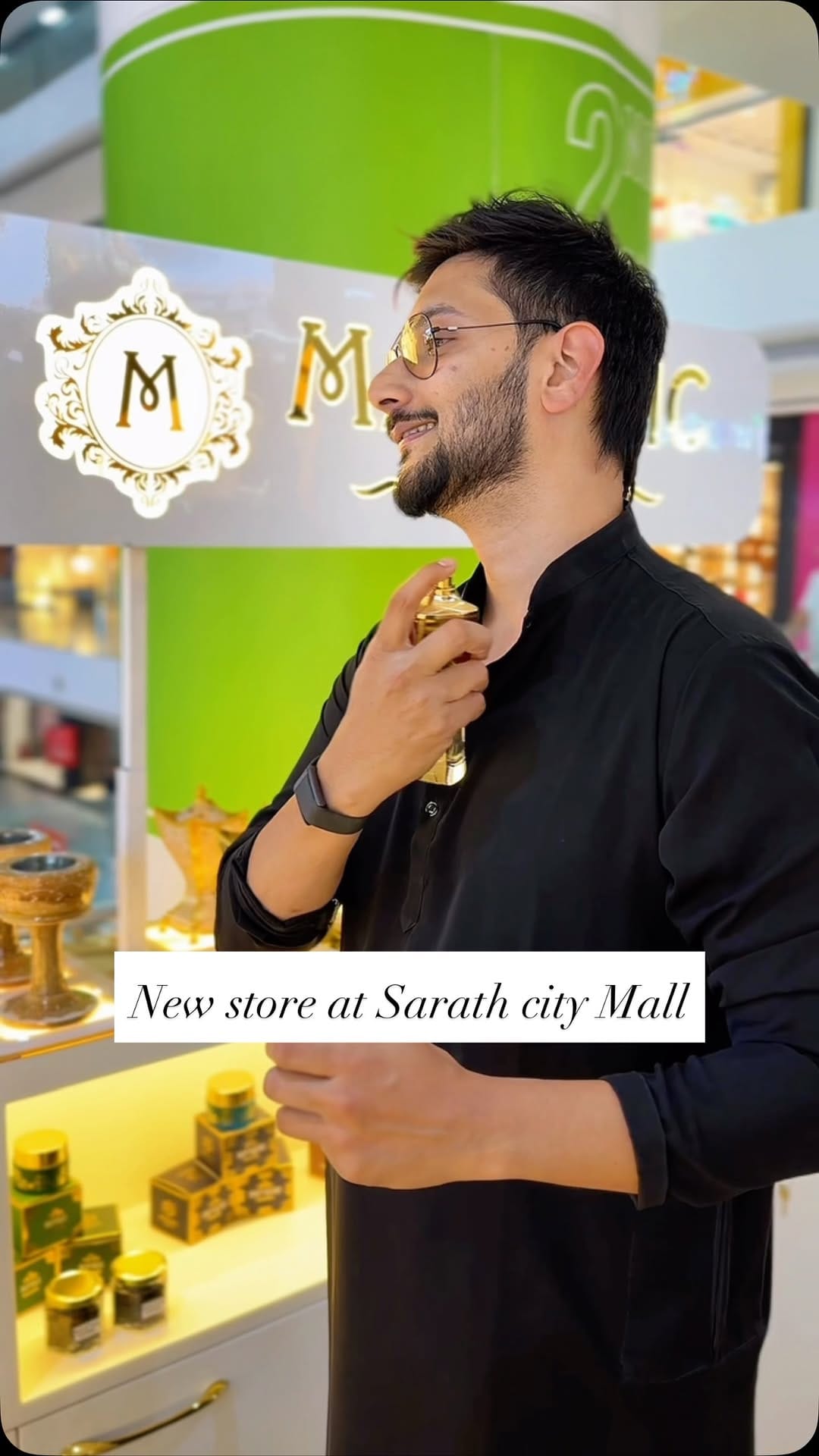 Post 6 by MAJESTIC PERFUMES on Instagram (video)