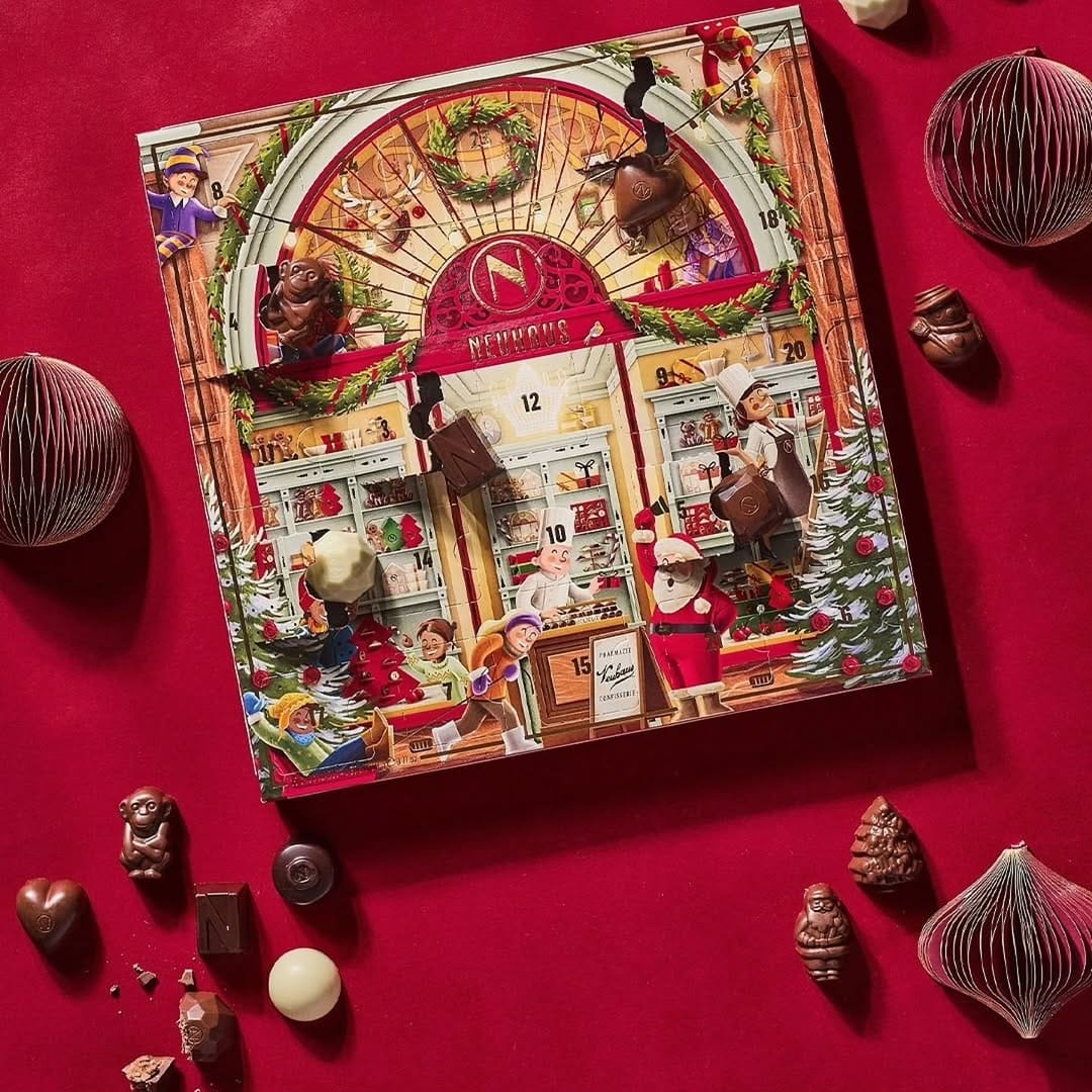 Post 3 by Neuhaus Chocolates UAE on Instagram (carousel)
