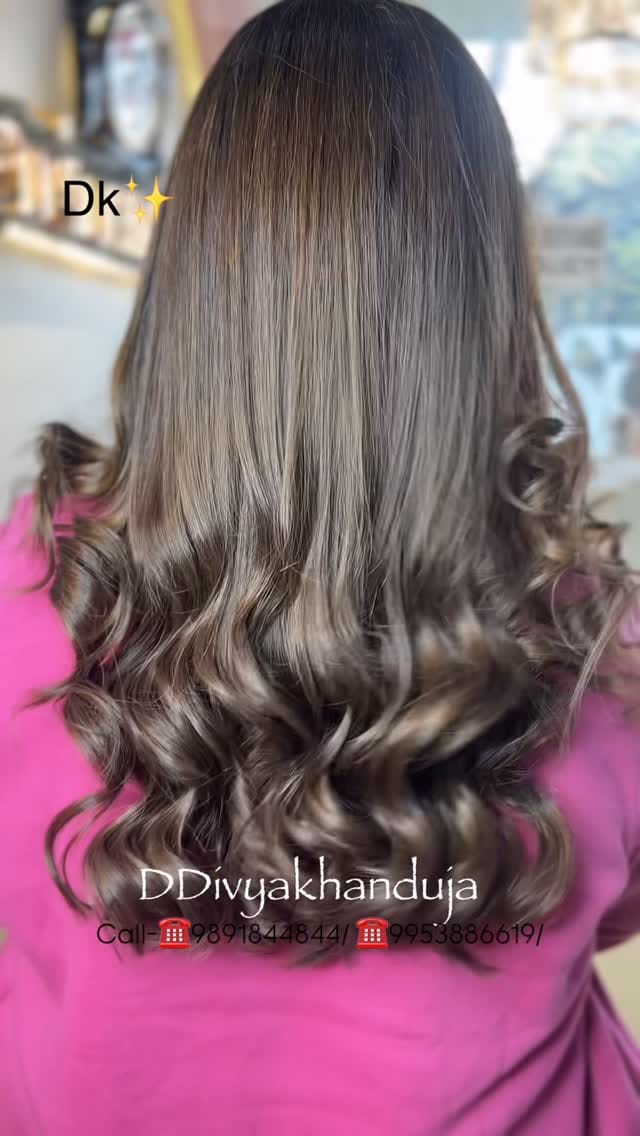 Post 4 by DIVYA KHANDUJA SALON on Instagram (video)