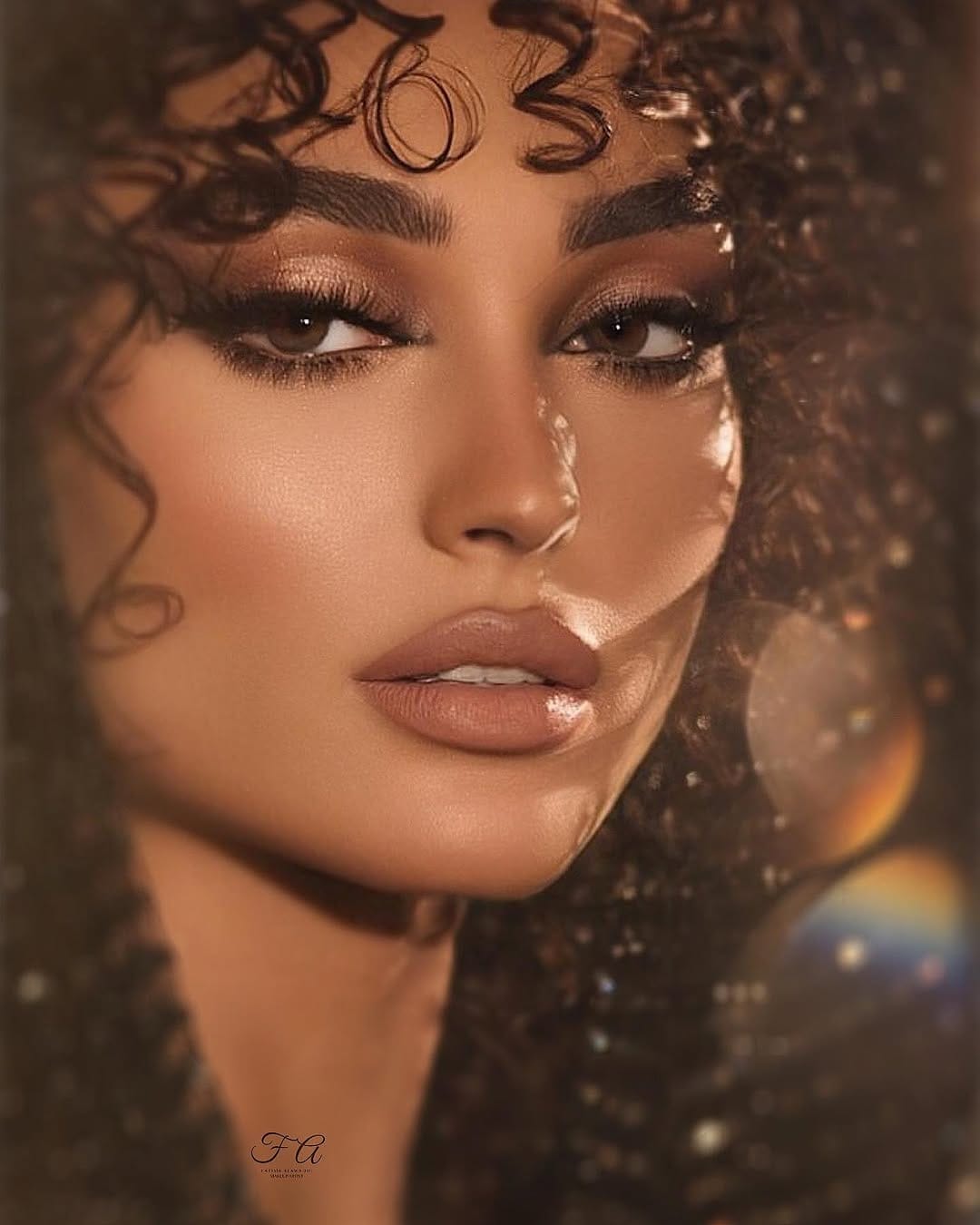 Post 10 by Pro Makeup Artist فاطمة العوضي on Instagram (image)