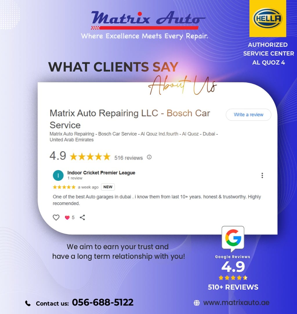 Post 9 by Matrix Auto Dubai on Instagram (image)