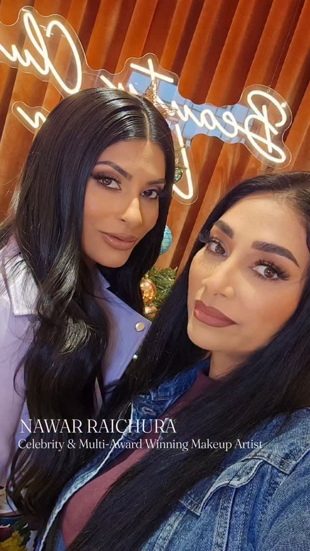 Post 7 by NAWAR RAICHURA | London & Dubai Makeup Artist on Instagram (video)