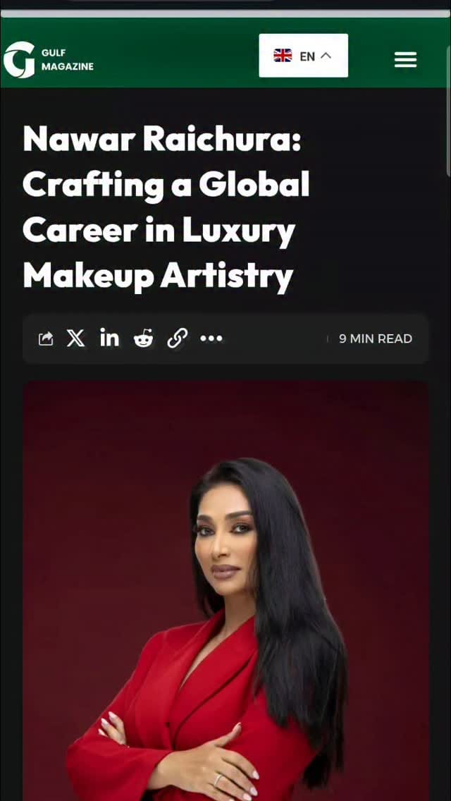 Post 8 by NAWAR RAICHURA | London & Dubai Makeup Artist on Instagram (video)