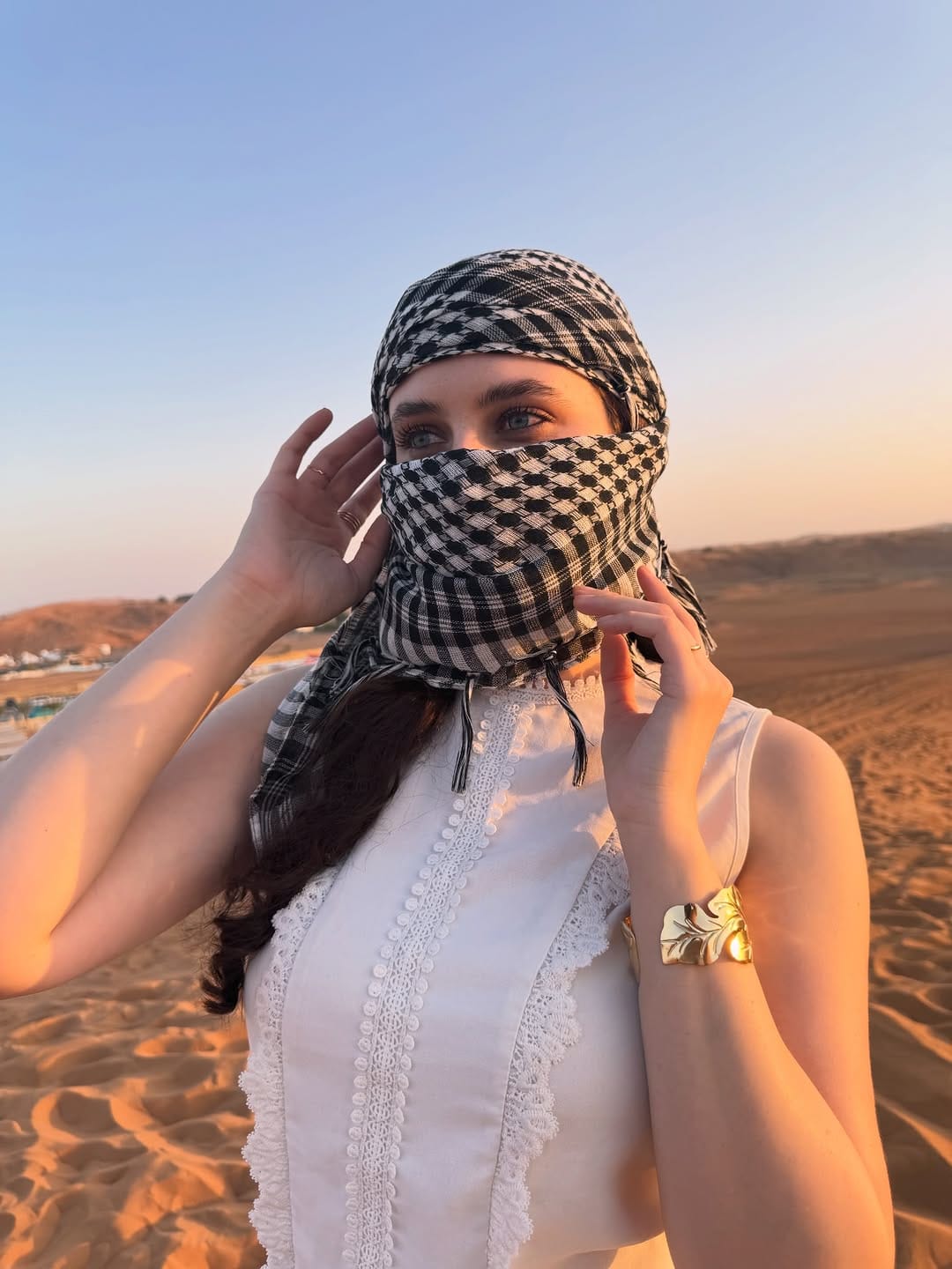 Post 4 by Hla Deeb | Makeup & Fashion model | Dubai on Instagram (carousel)