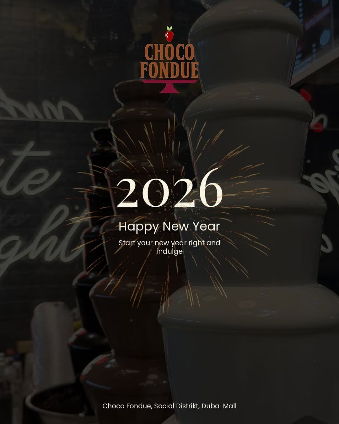 Post 6 by Choco Fondue | Dubai Desserts & Sweet Treats | Social Distrikt on Instagram (image)