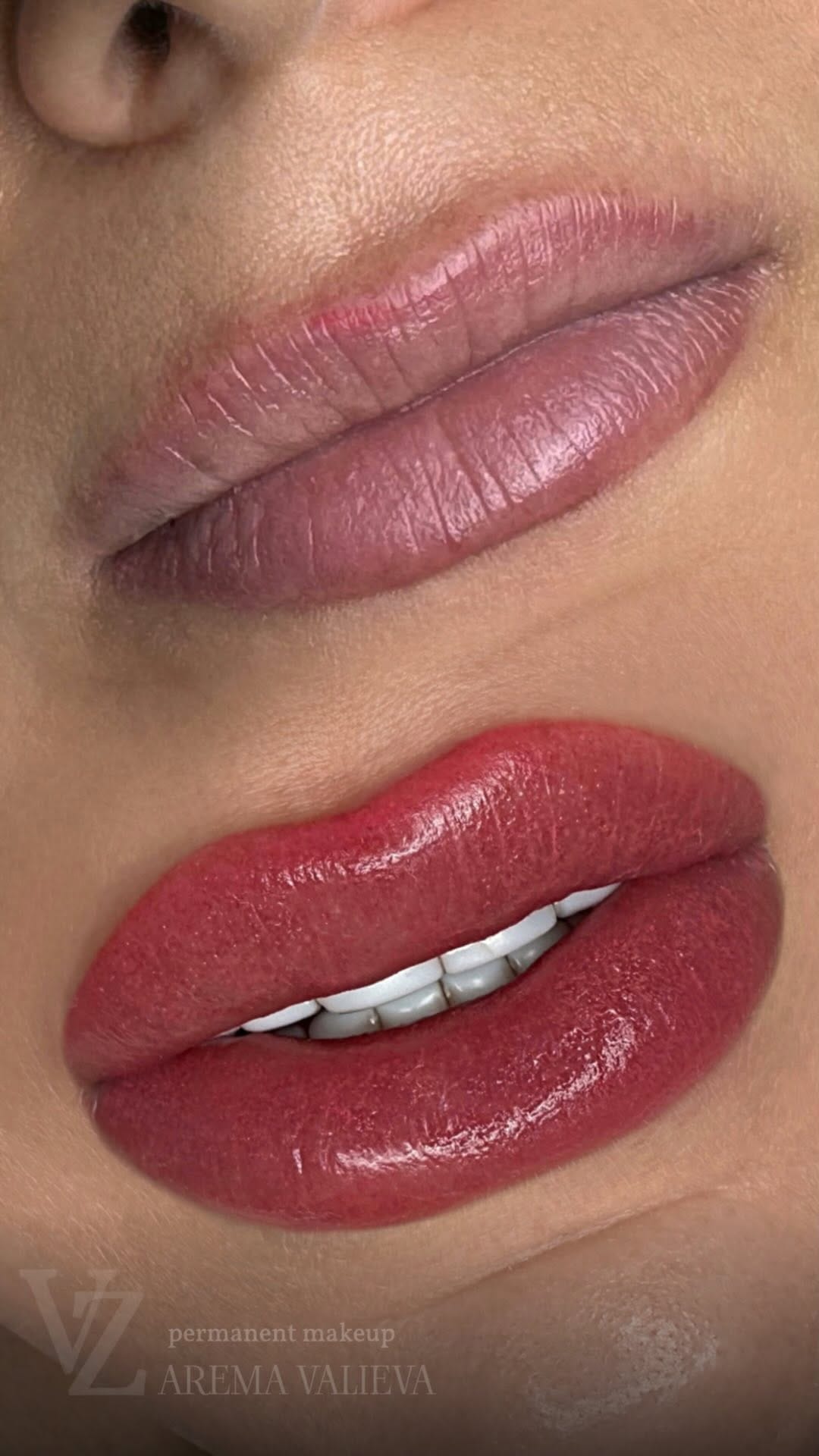 Post 2 by ZAREMA VALIEVA PMU Master Expert on Instagram (video)