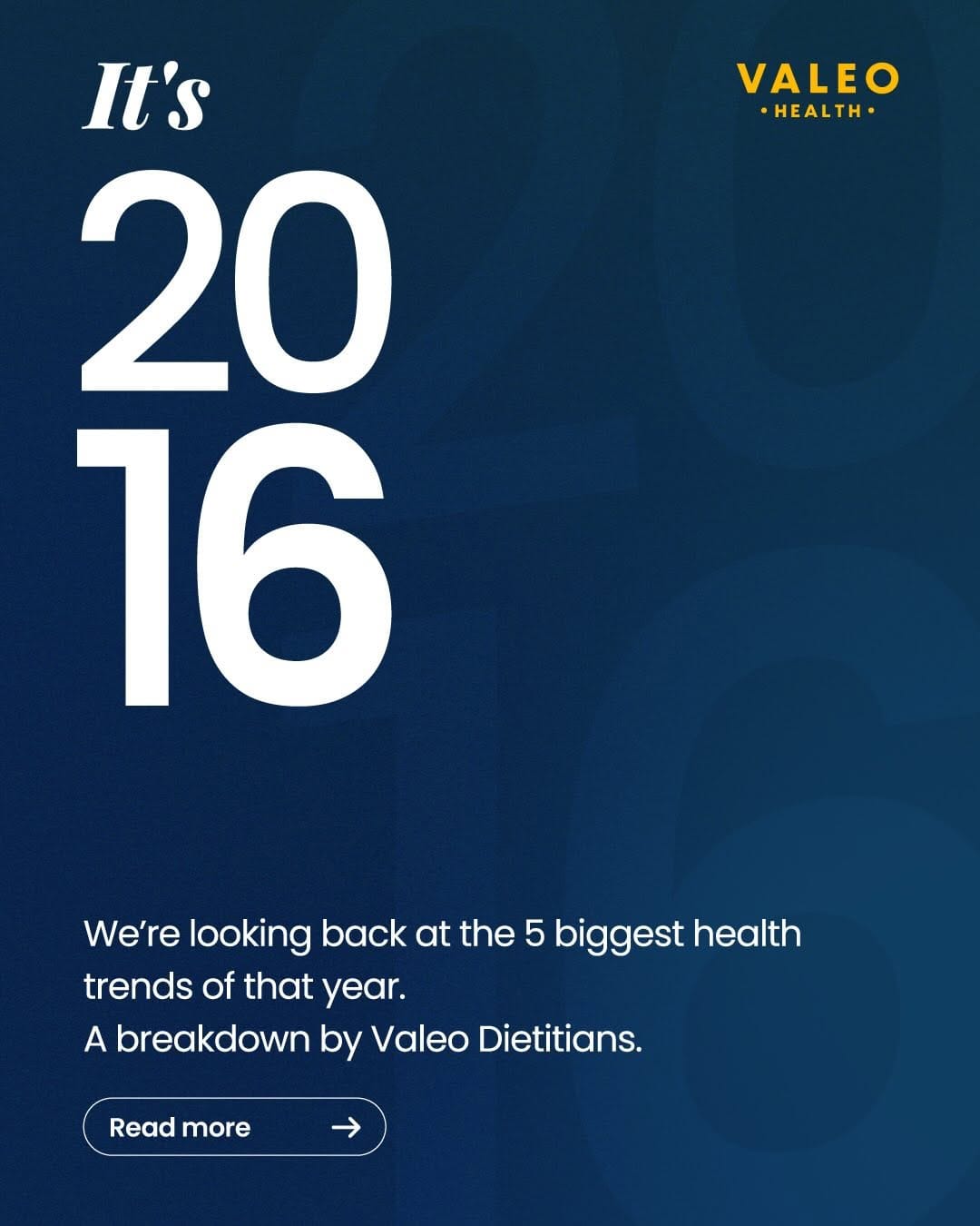 Post 2 by VALEO HEALTH on Instagram (carousel)