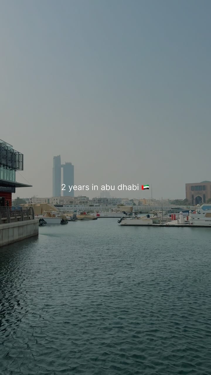 Post 9 by Abby | In Abu Dhabi on Instagram (video)