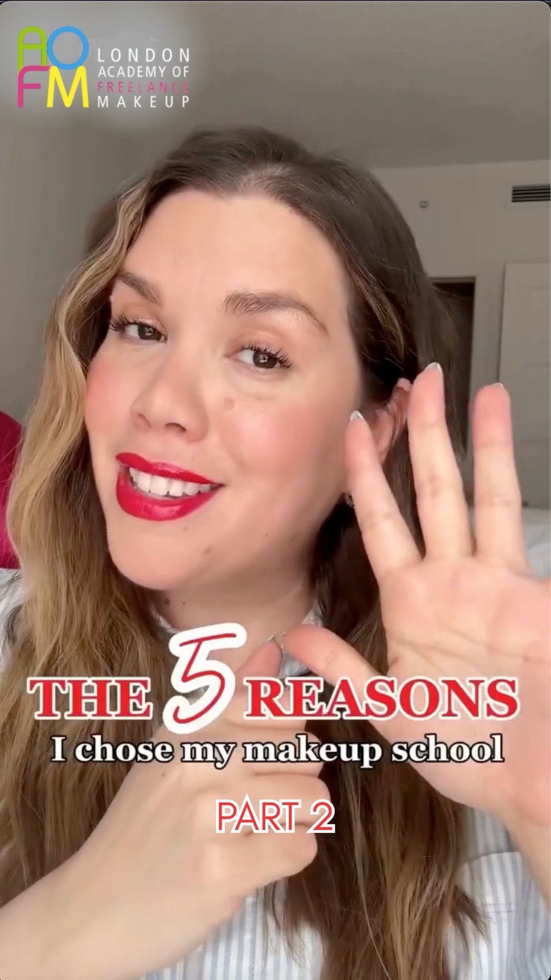 Post 9 by Academy of Freelance Makeup on Instagram (video)