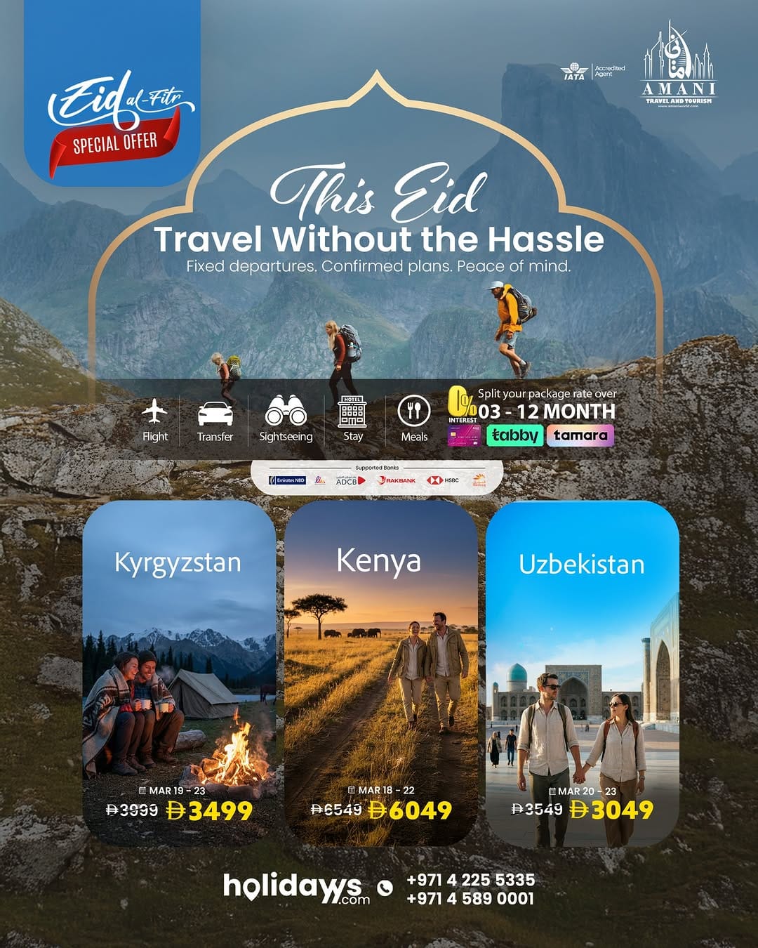 Post 9 by Amani Travel & Tourism on Instagram (image)