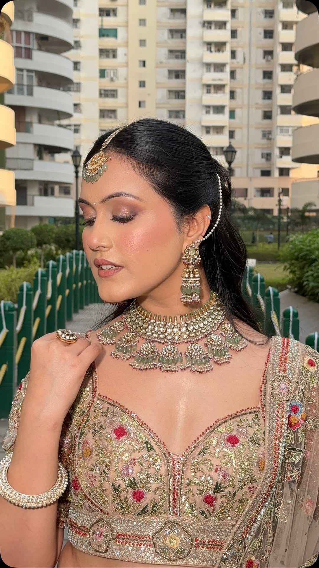 Post 3 by Ananya | Makeup Artist on Instagram (video)