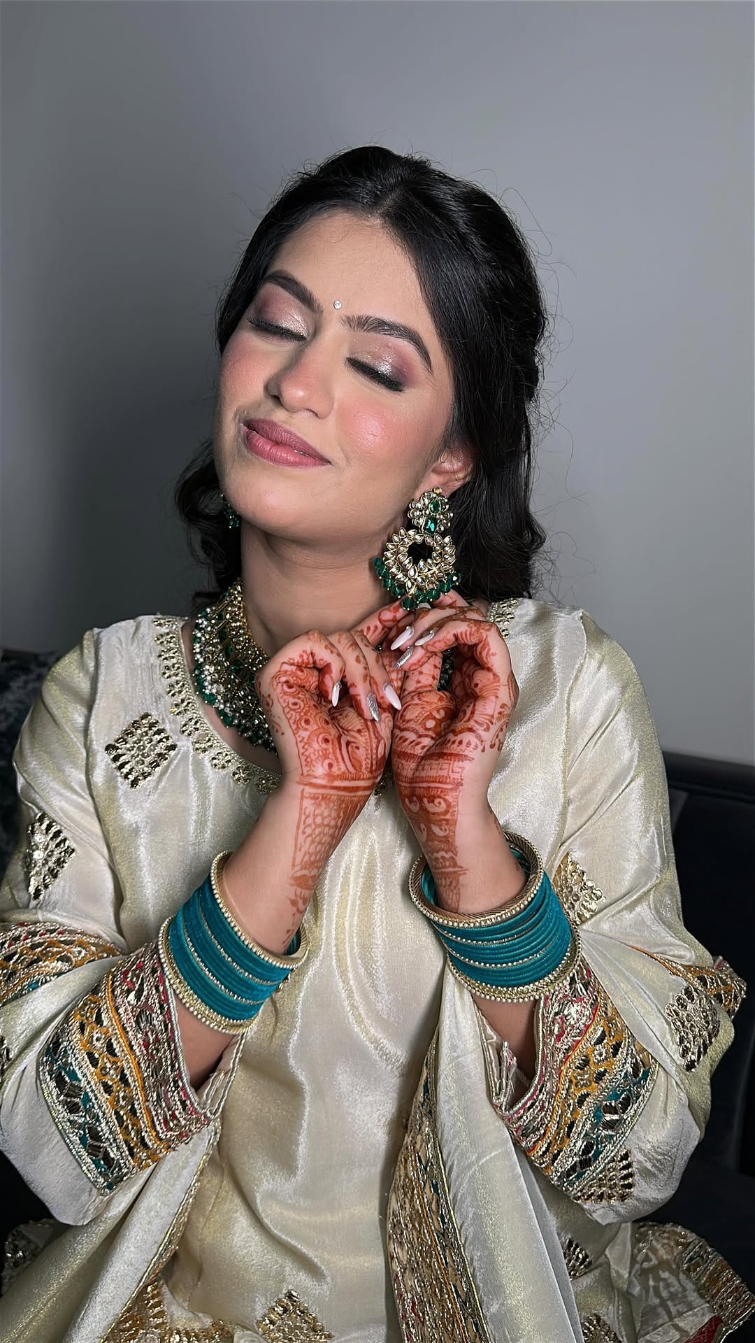 Post 6 by Ananya | Makeup Artist on Instagram (video)