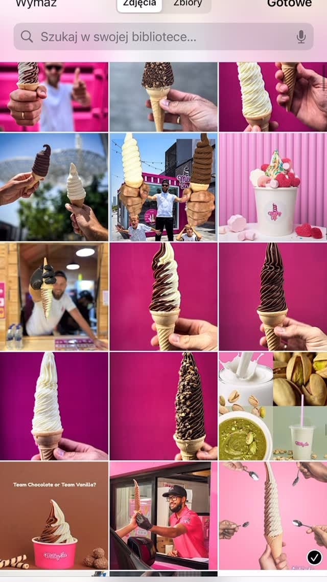 Post 5 by Milky Ice Cream on Instagram (video)