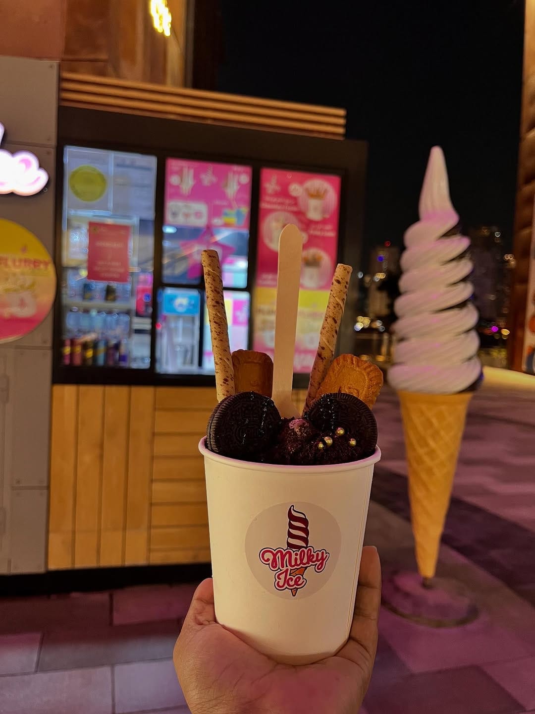 Post 7 by Milky Ice Cream on Instagram (image)
